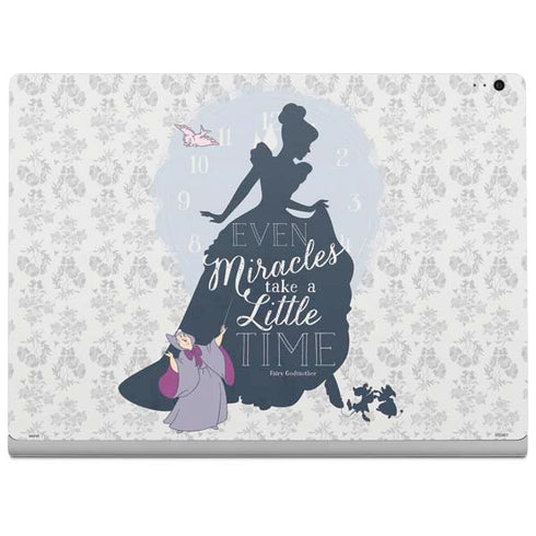 Disney Cinderella Miracles Take Time Silhouette Surface Book 2 15in Skin